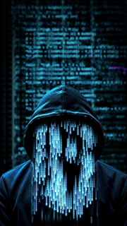 Anonymous Hacker Writing Code On Screen Cyber Crime Security System Data Encryption. Vertical Video Technical Server Connection Network