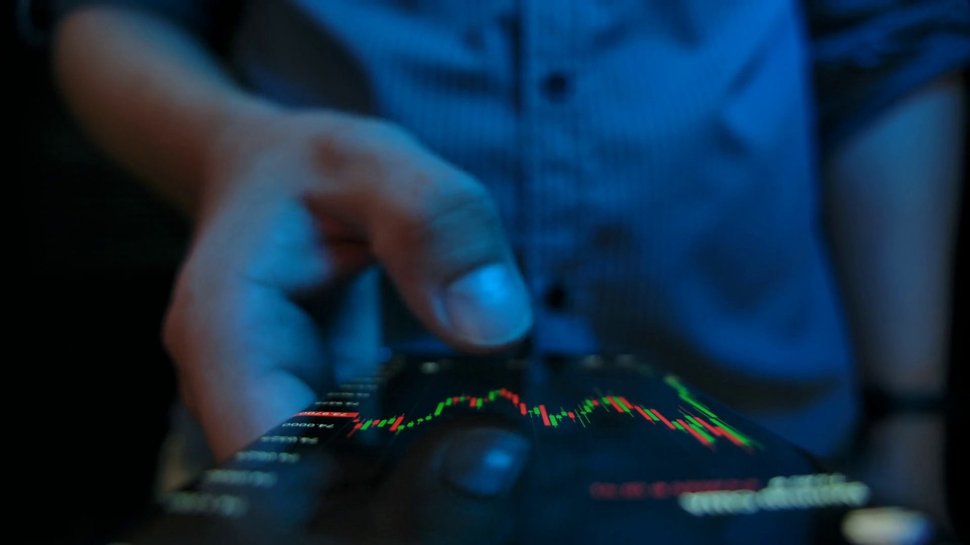 Business Man Working With Financial Stock Stock Footage SBV348421995