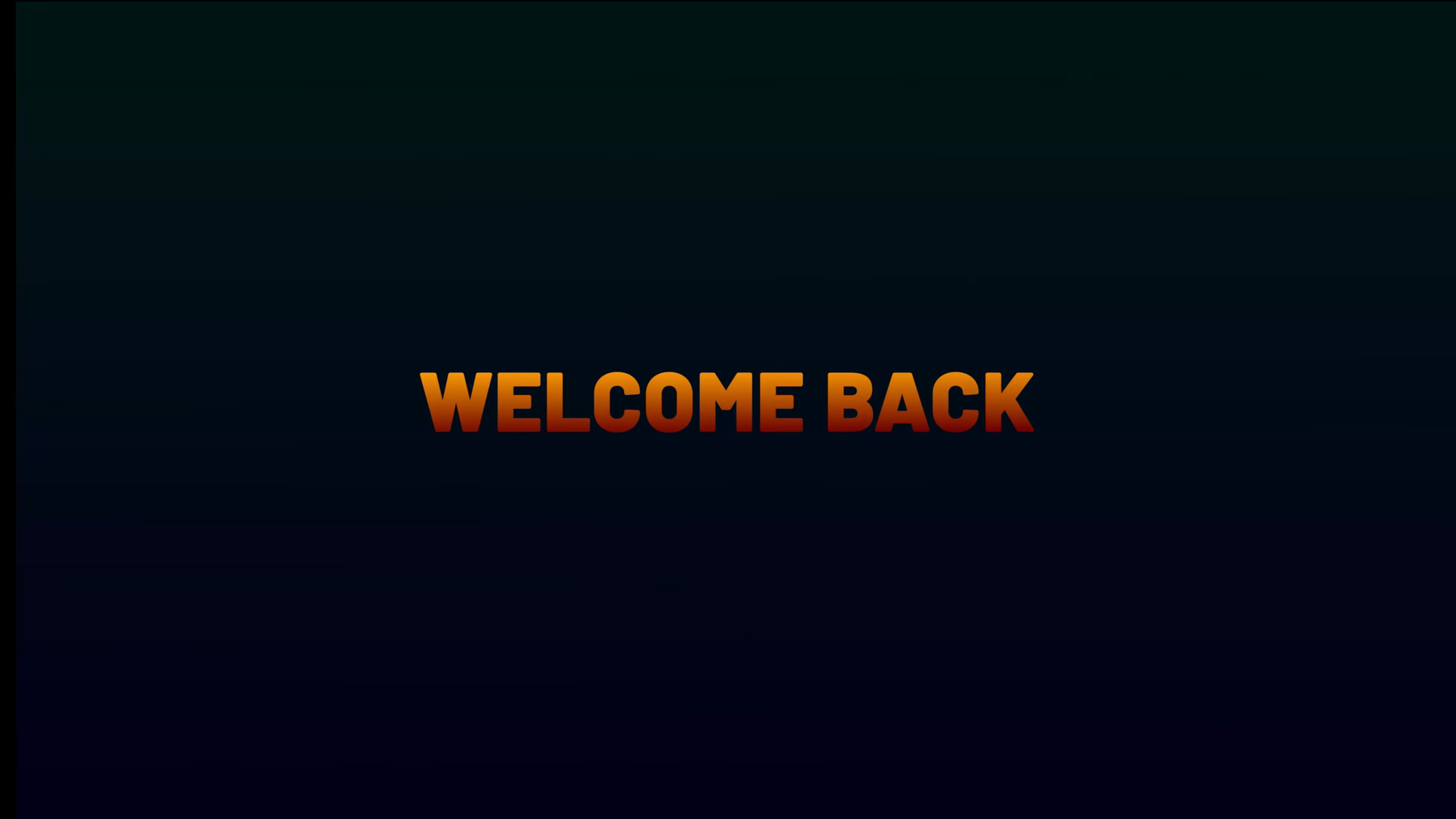 Welcome Back Animated Motion Text Video In Stock Motion Graphics SBV ...