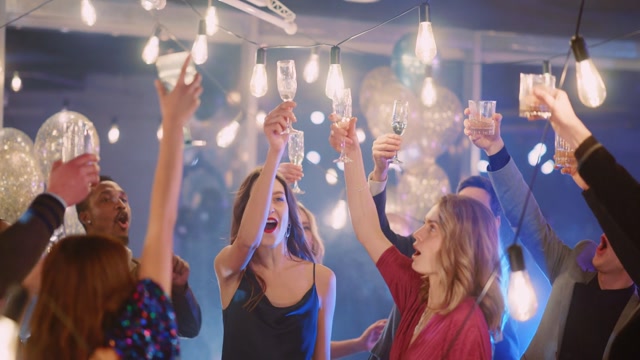 People Celebrating Stock Footage: Royalty-Free Video Clips - Storyblocks
