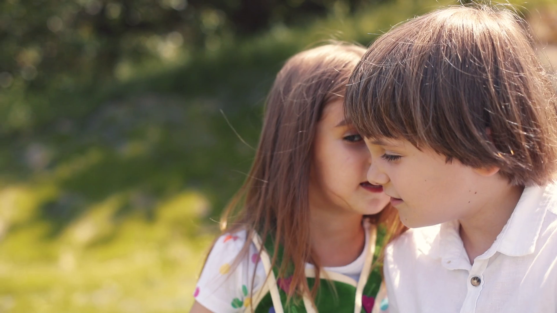 Little Nice Children Spending Time Together Stock Footage SBV-351993941 ...