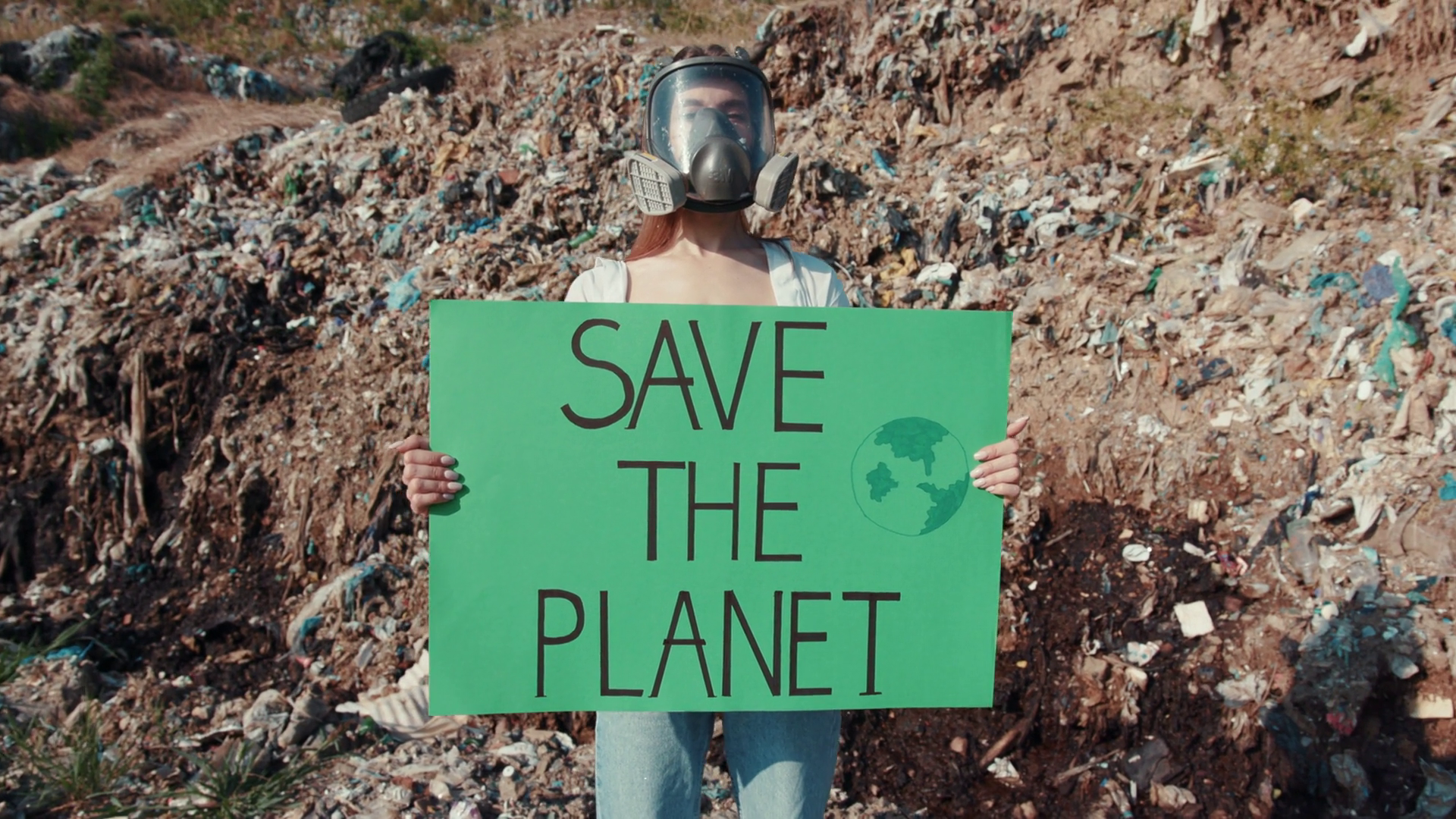 Environmental Activism Join Save Planet Stock Footage SBV-351926211 ...