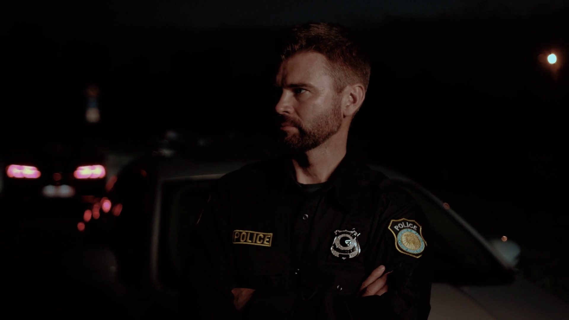 A Captivating Police Scene At Night Stock Footage SBV-351966197 ...