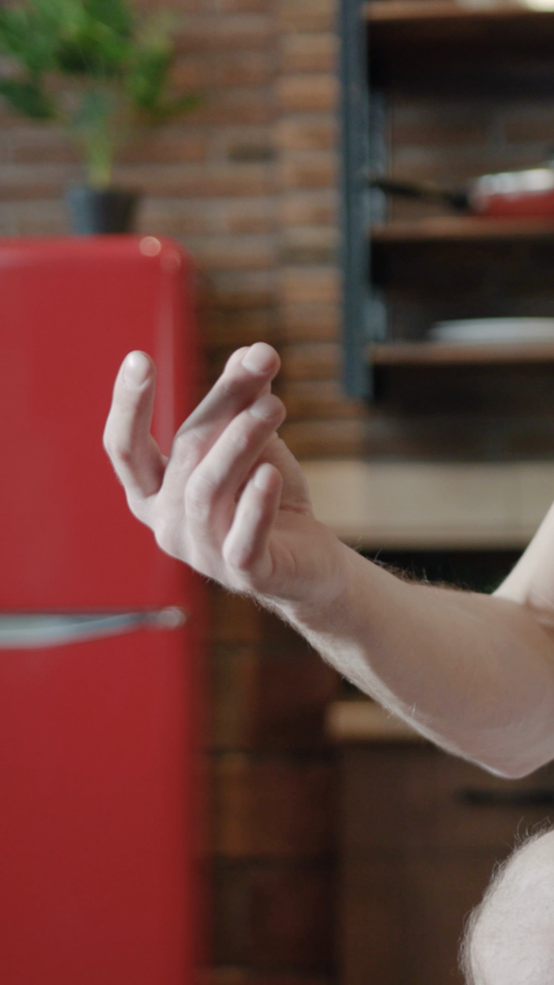 Engaging In Hand Gesture Meditation In Cozy Stock Footage SBV-353138656 ...