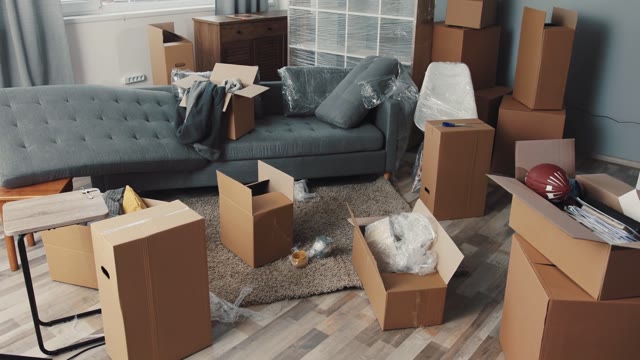 Moving Boxes Stock Footage: Royalty-Free Video Clips - Storyblocks