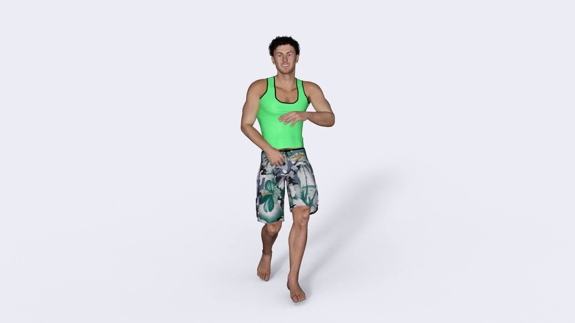 Man Dances Samba In Beach Stock Motion Graphics SBV-322587587 - Storyblocks