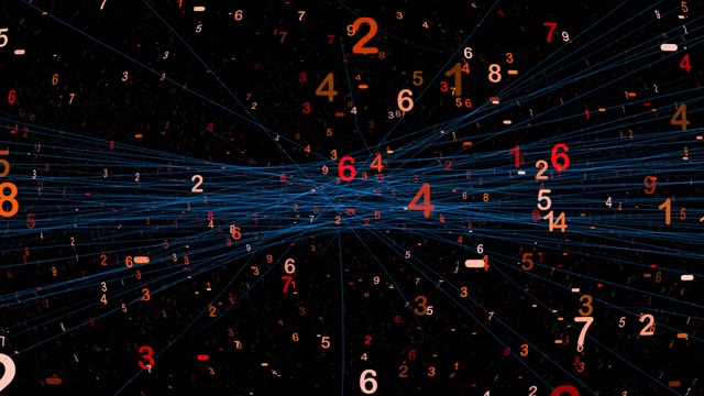 Numbers Background | Nature stock footage - Storyblocks