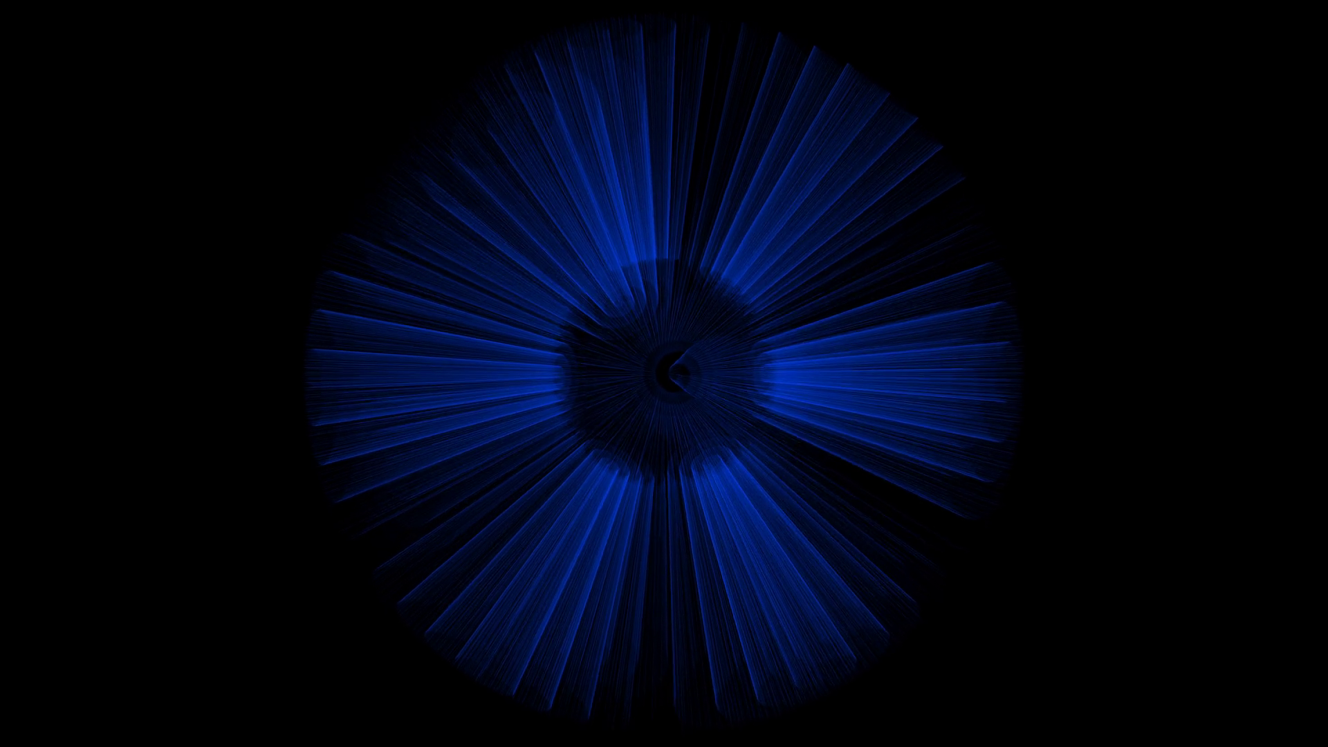 An Electric Blue Circle With Rays Stock Footage SBV-349006945 - Storyblocks