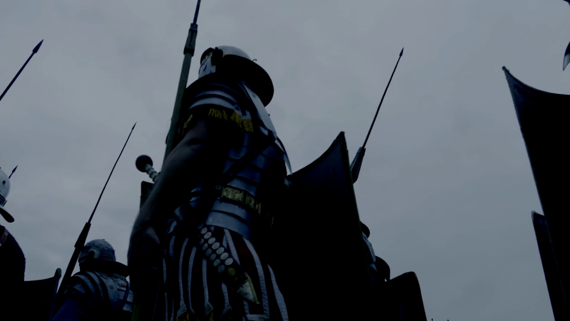 Depiction Of Samurai Warriors Clad In Armor Stock Footage SBV-349165622 ...