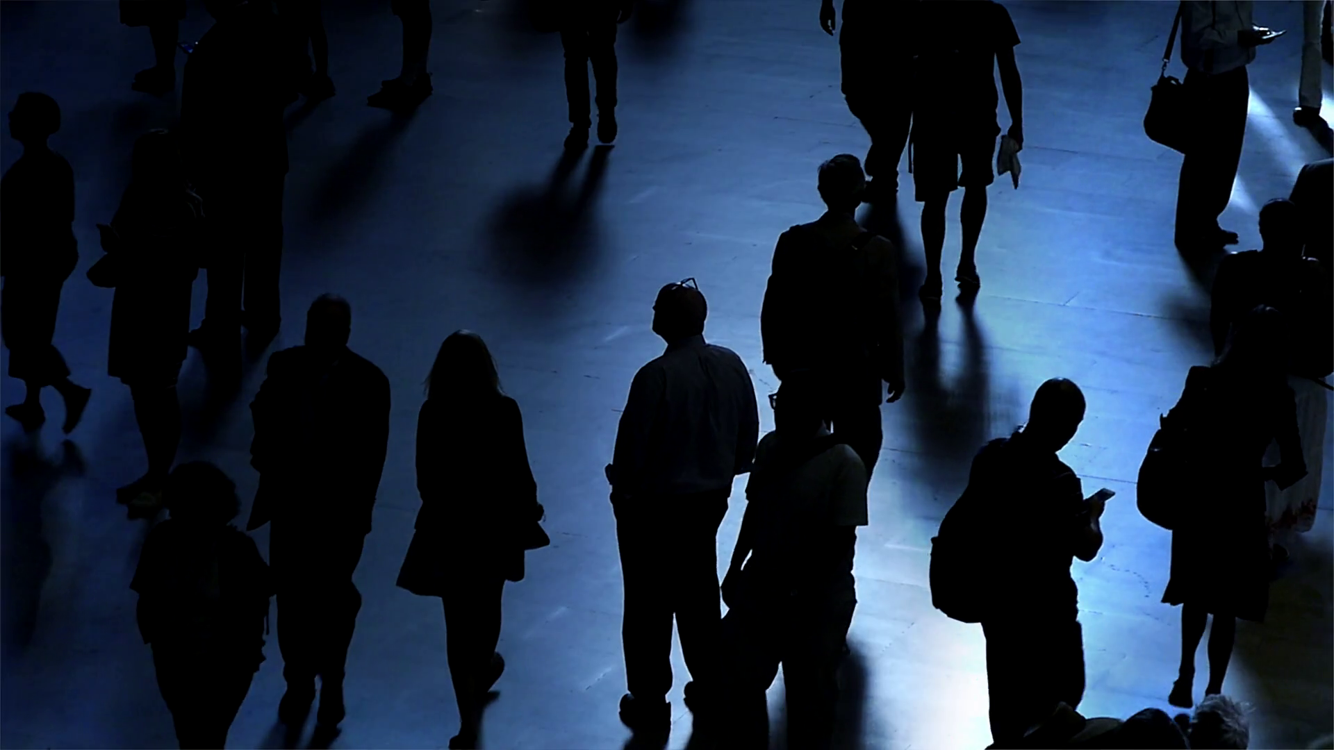 People Walking On Crowded Urban Area Of Stock Footage SBV-348400112 ...