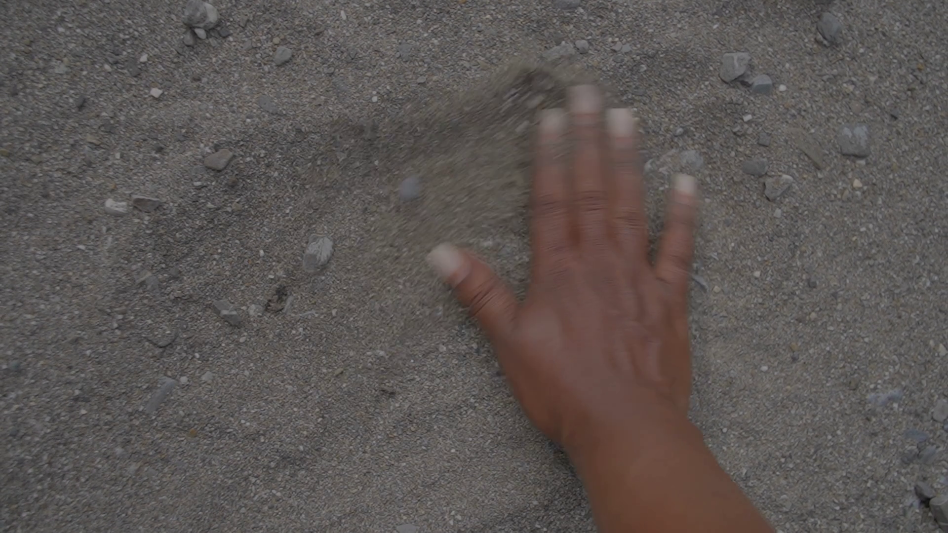 Person Touching Feeling Stones Rocks Stock Footage SBV-348410657 ...