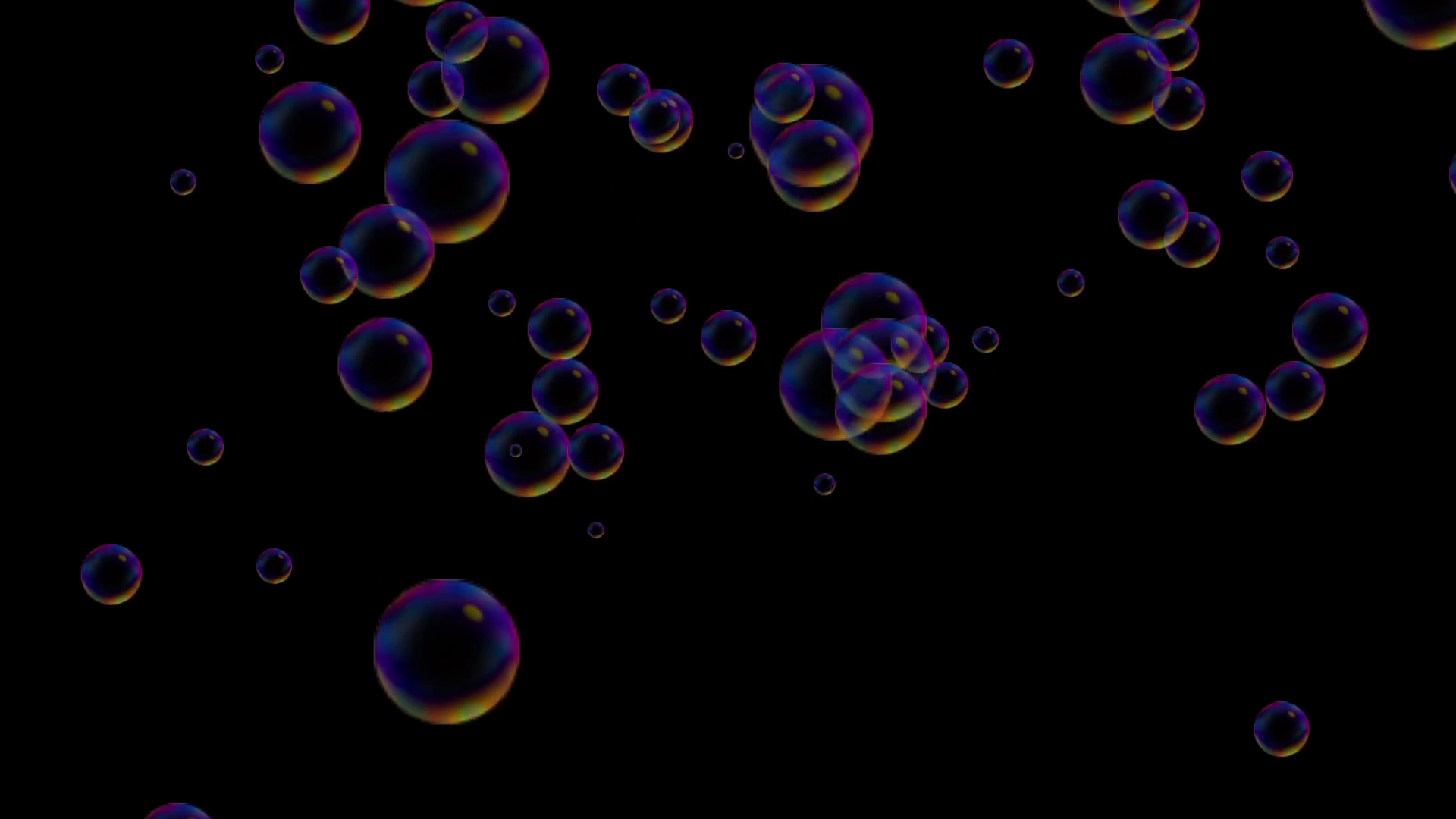 Bubbles on black background Motion Background - Storyblocks
