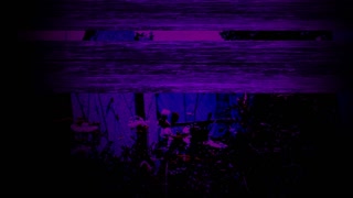 Horror Grave Yard Scary Artsy Graveyard with lightning