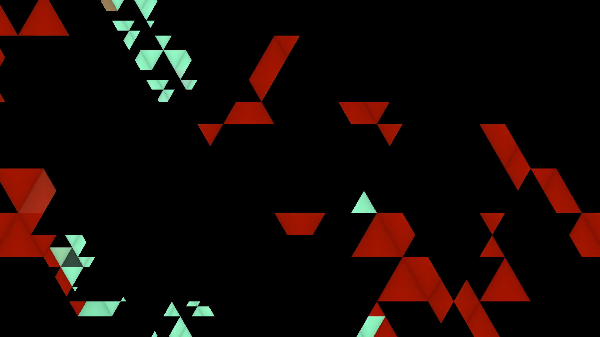 Animation Of Colorful Triangle Pattern On Stock Motion Graphics SBV ...