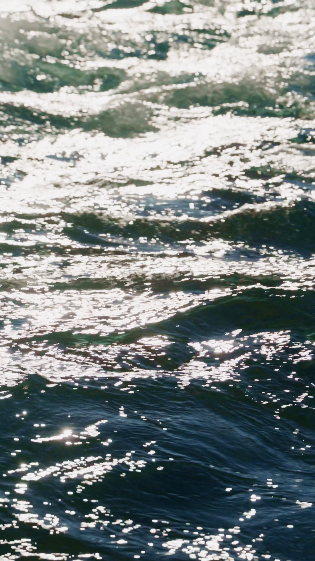 Shimmering Ocean Waves Sparkle Under Bright Stock Footage SBV-353067087 ...