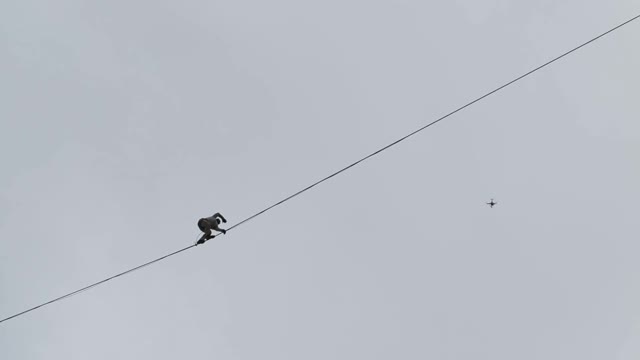 Tight Rope Walk Stock Footage: Royalty-Free Video Clips - Storyblocks