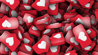 Heart Message Emoji Animation Background, Endless, Loop