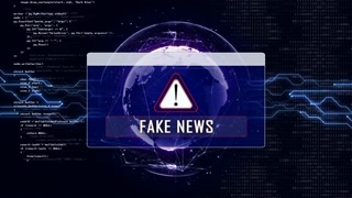 FAKE NEWS and Earth Connections Network, Animation, Background, Loop, 4k