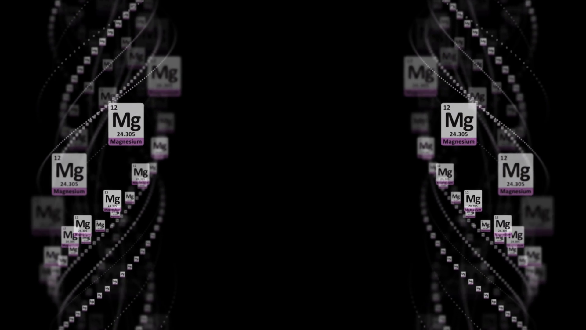 Magnesium Molecule Symbol Chemistry Periodic Stock Motion Graphics SBV