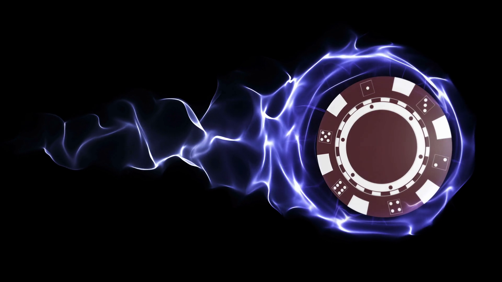 Rotating Poker Chip Animation Loop Stock Motion Graphics SBV346765002
