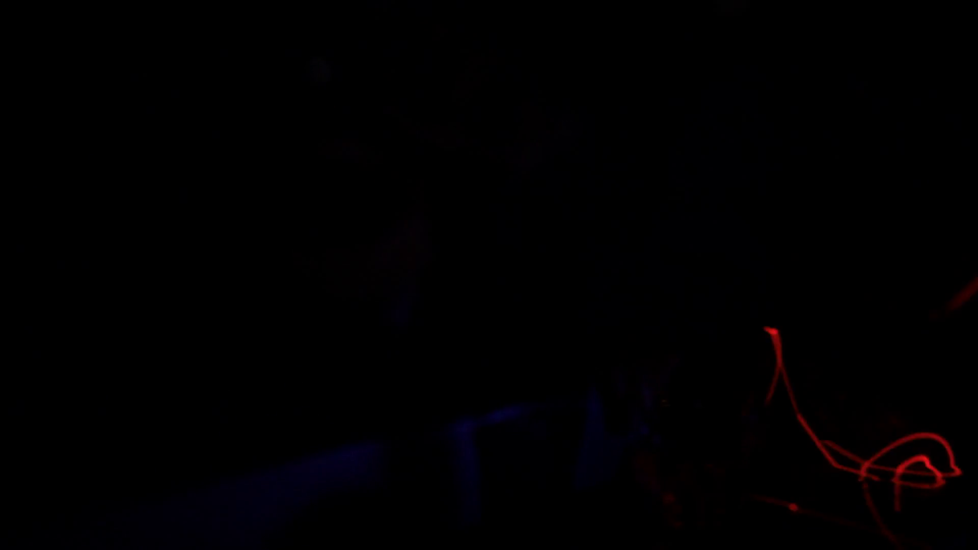 CU Flashing Colored Lights in / Singapore Stock Video Footage