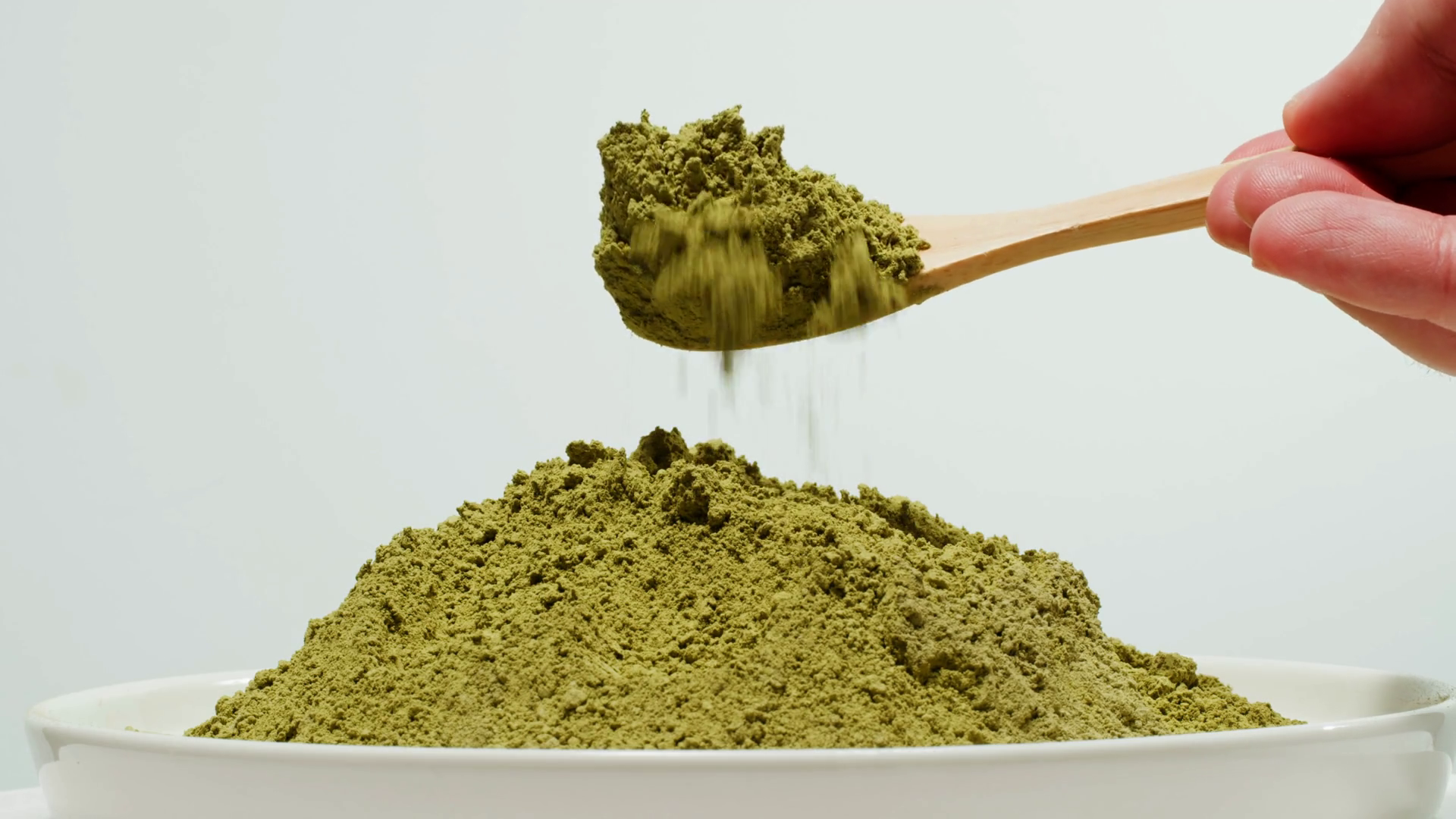 Matcha Green Tea Cooking Process Japanese Stock Footage SBV-352095585 ...