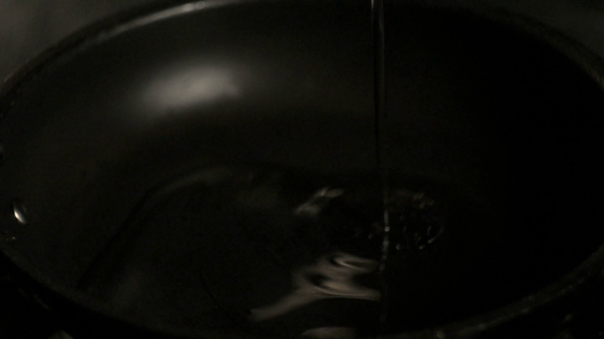 Pouring Olive Oil On Teflon Pan Stock Video Footage 0012 SBV308826543
