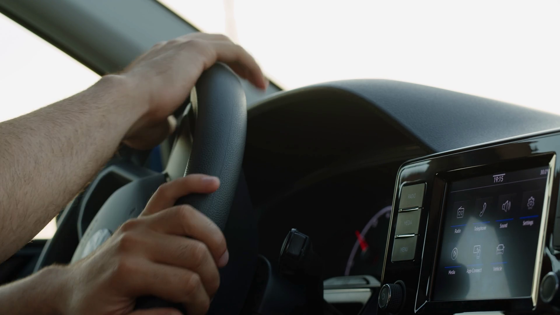 Man Driver Using Car Vehicle Personal Stock Footage SBV-347533733 ...