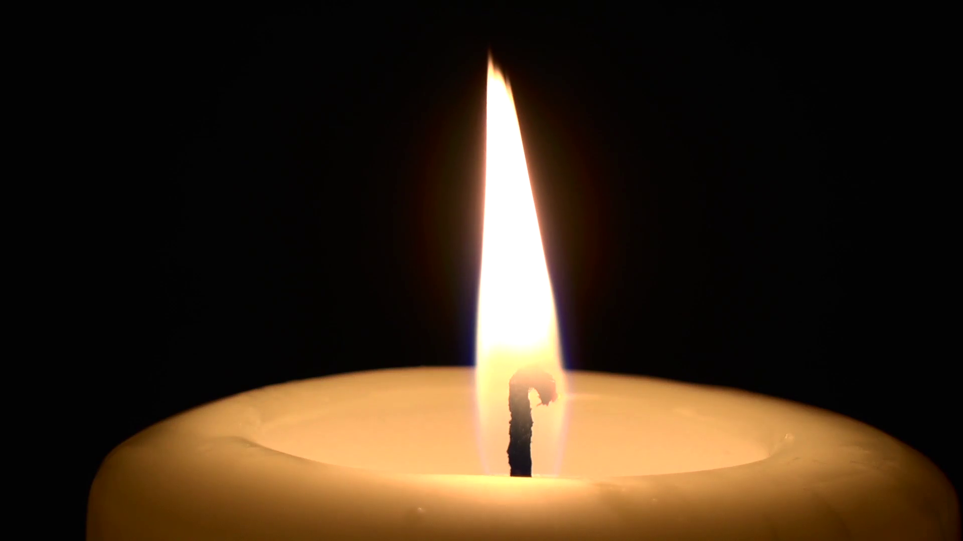 Single Candle Close Up Stock Footage SBV305910276 Storyblocks