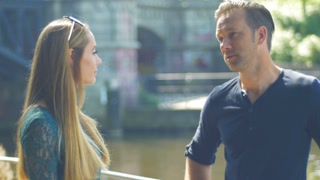 Time to say goodbye - A woman's bittersweet farewell to her boyfriend