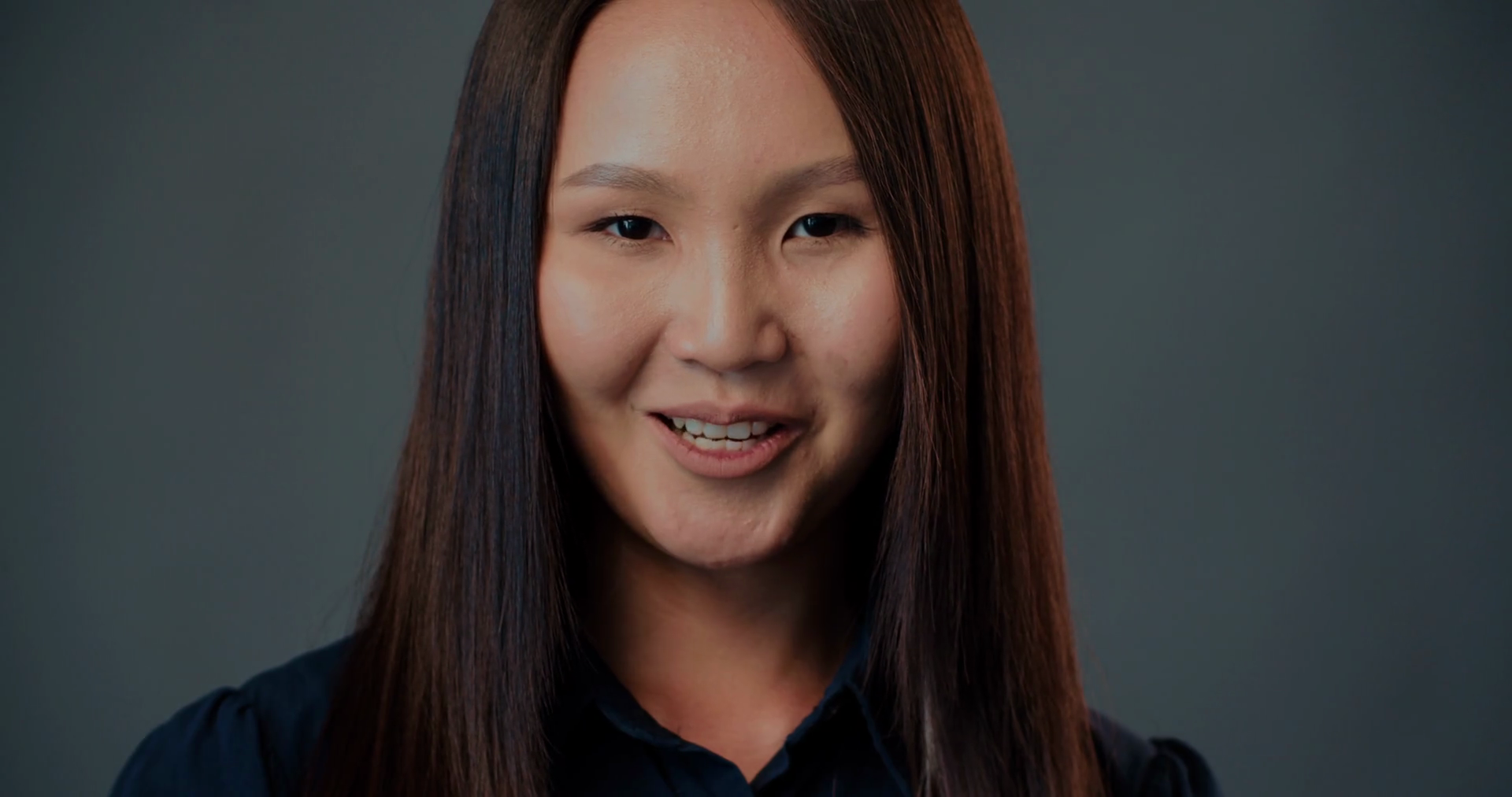 Closeup Portrait Of Young Happy Asian Stock Footage SBV347337734