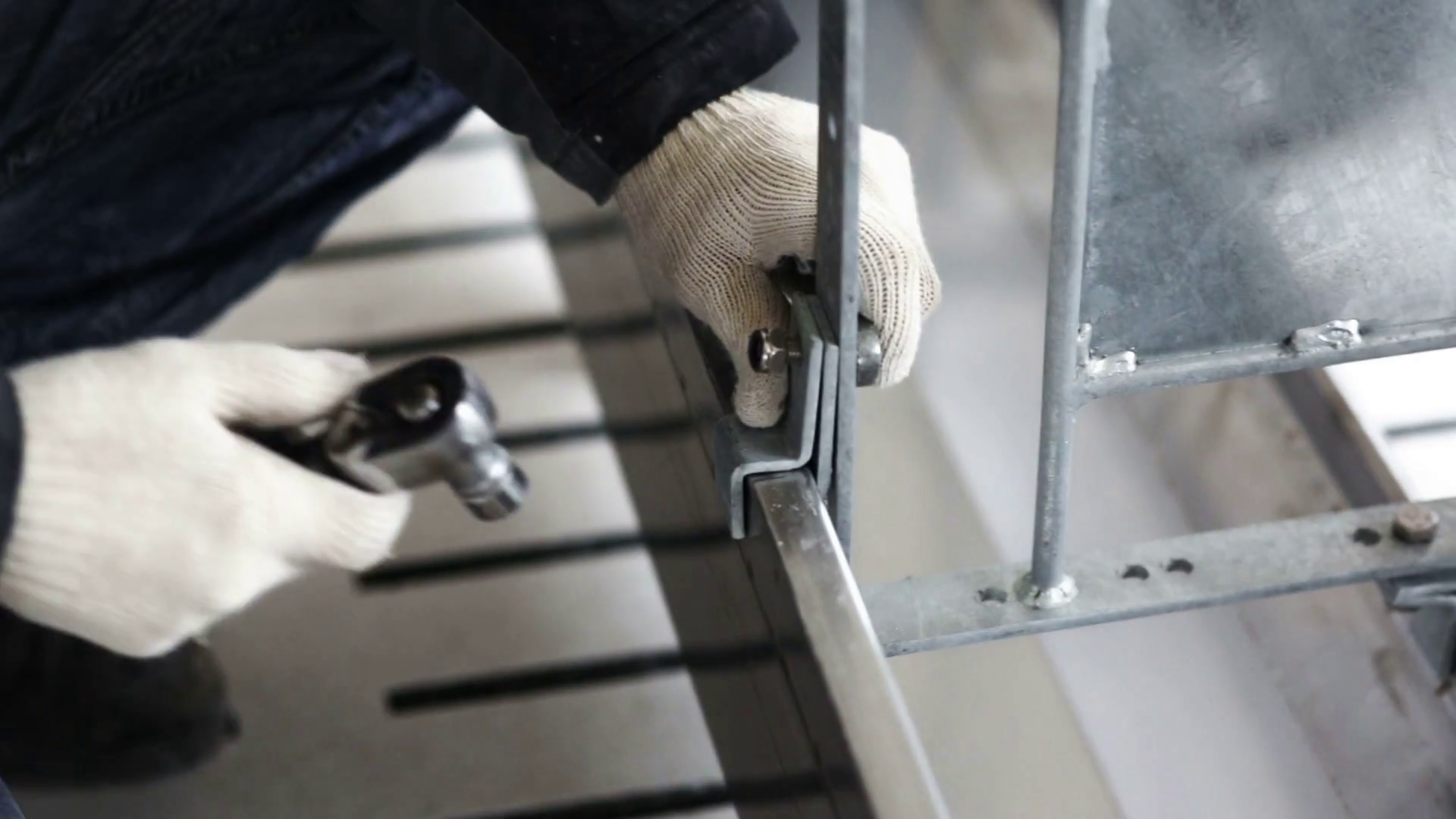 Worker To Tighten Screws Stock Footage SBV304469191 Storyblocks