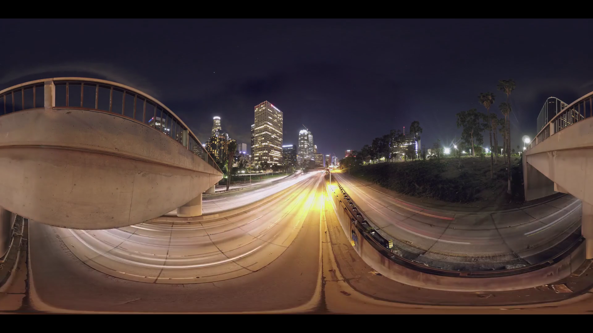 360° Time Lapse Of Los Angeles Highway SBV306507874 Storyblocks