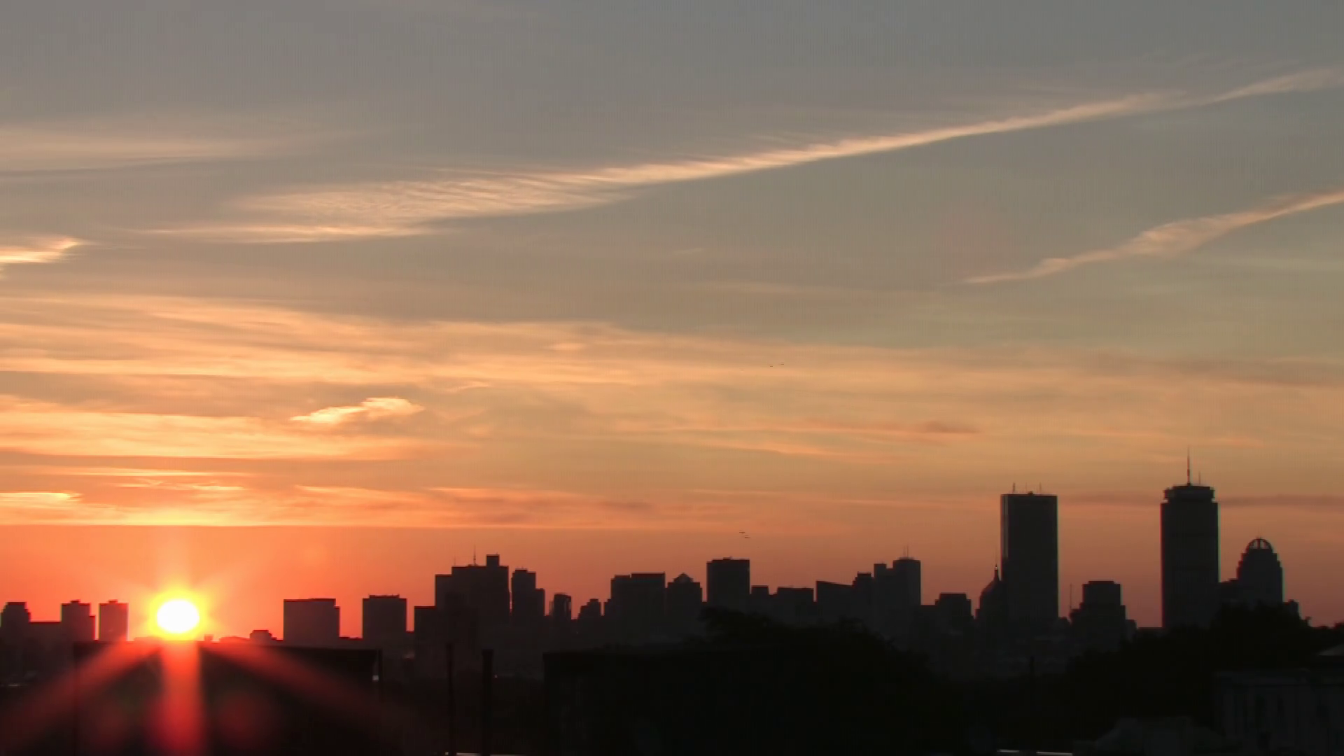 Boston Time Lapse Sunrise Stock Footage SBV300004591 Storyblocks