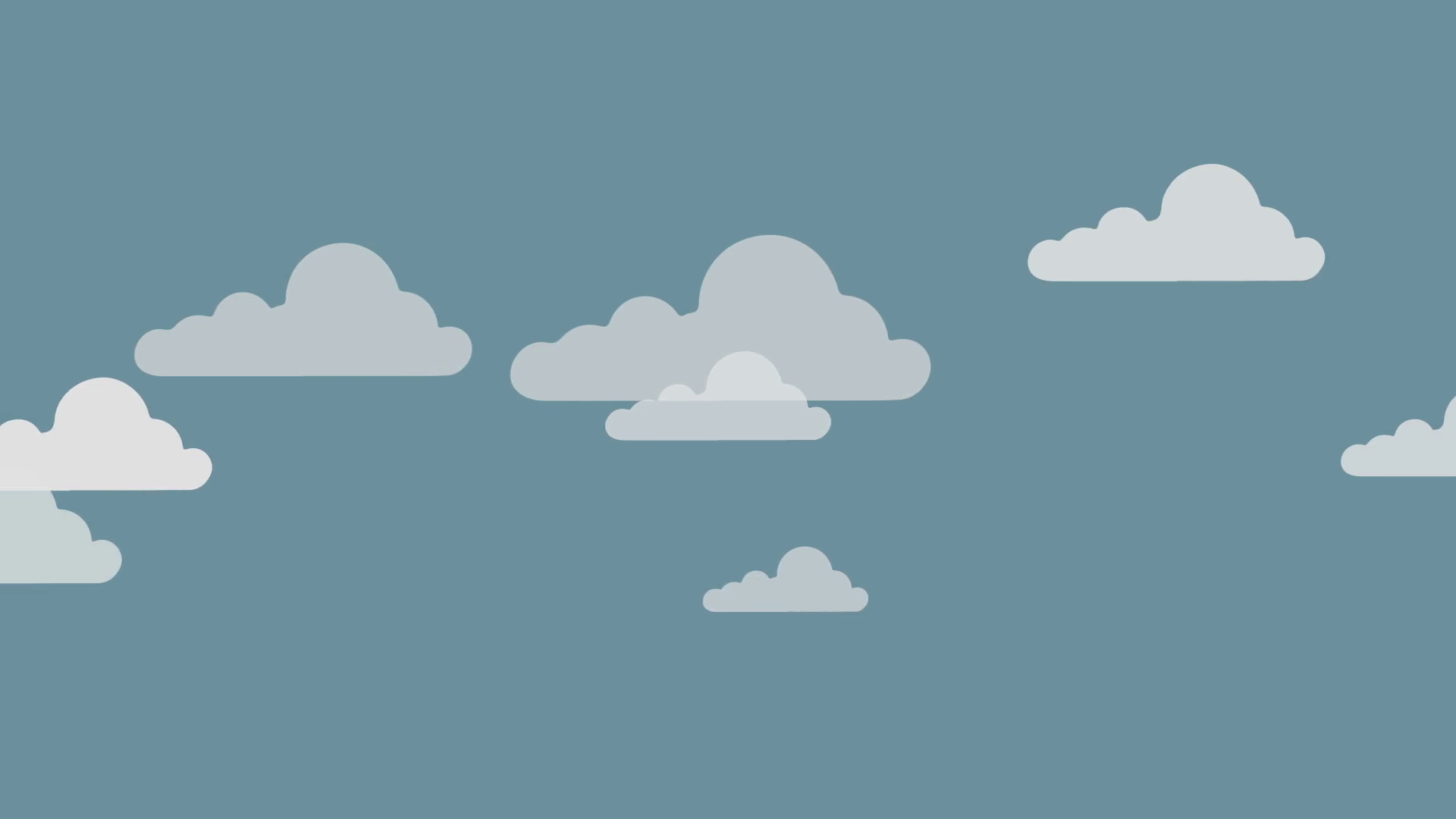 moving clouds animation