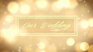 Glowing Wedding Banner