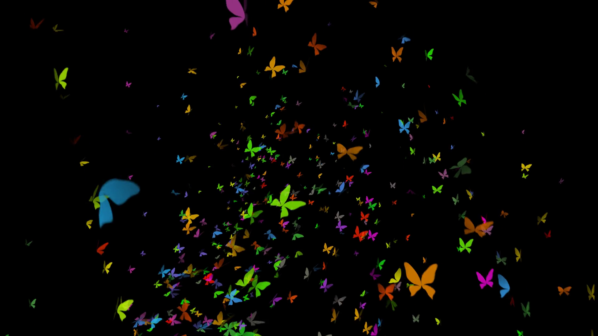 Large Swarm Of Butterflies Flying Upward Loop Stock Motion Graphics SBV302830602 Storyblocks