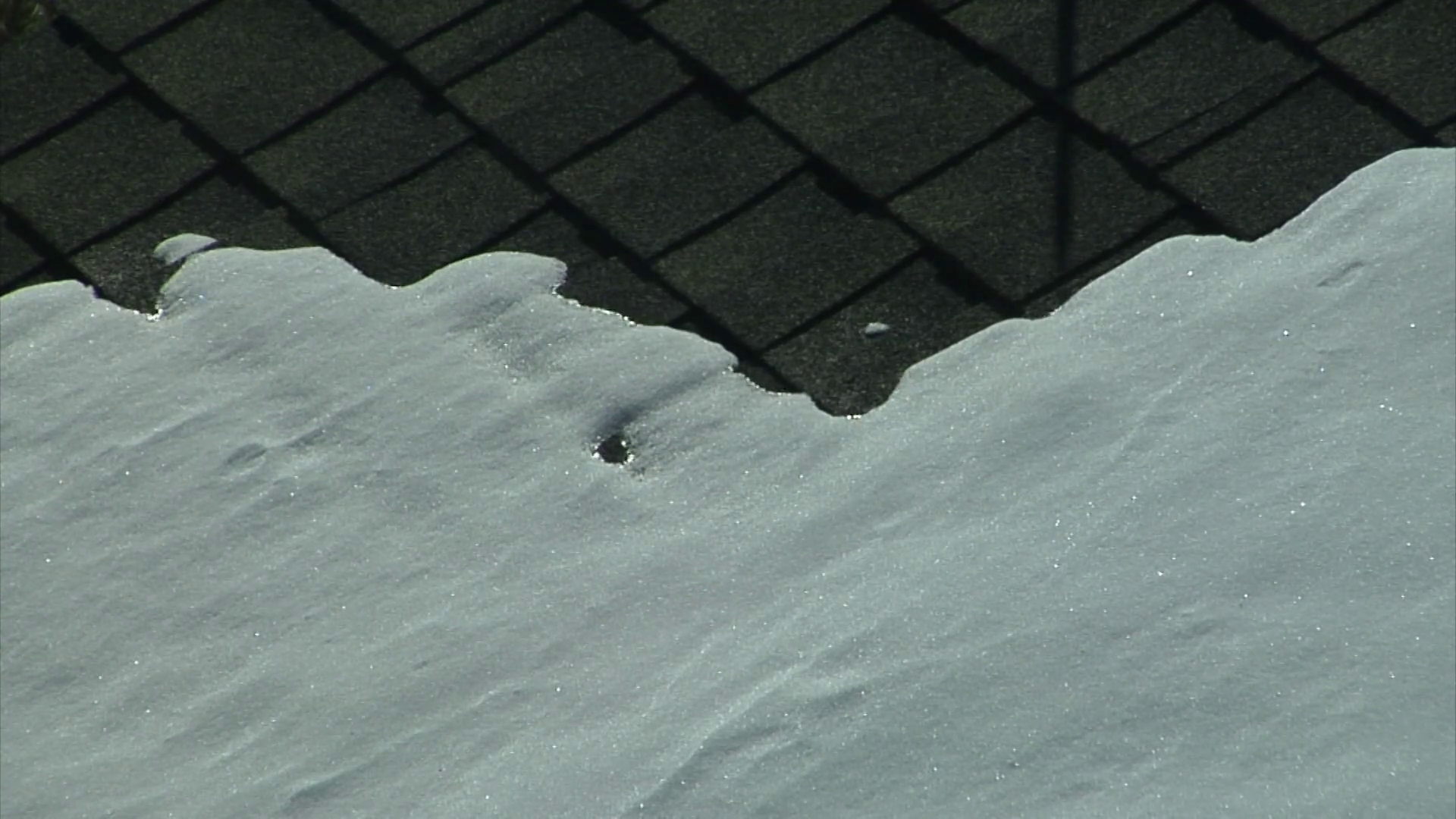 Melting Snow On Rooftop Stock Footage SBV300124054 Storyblocks