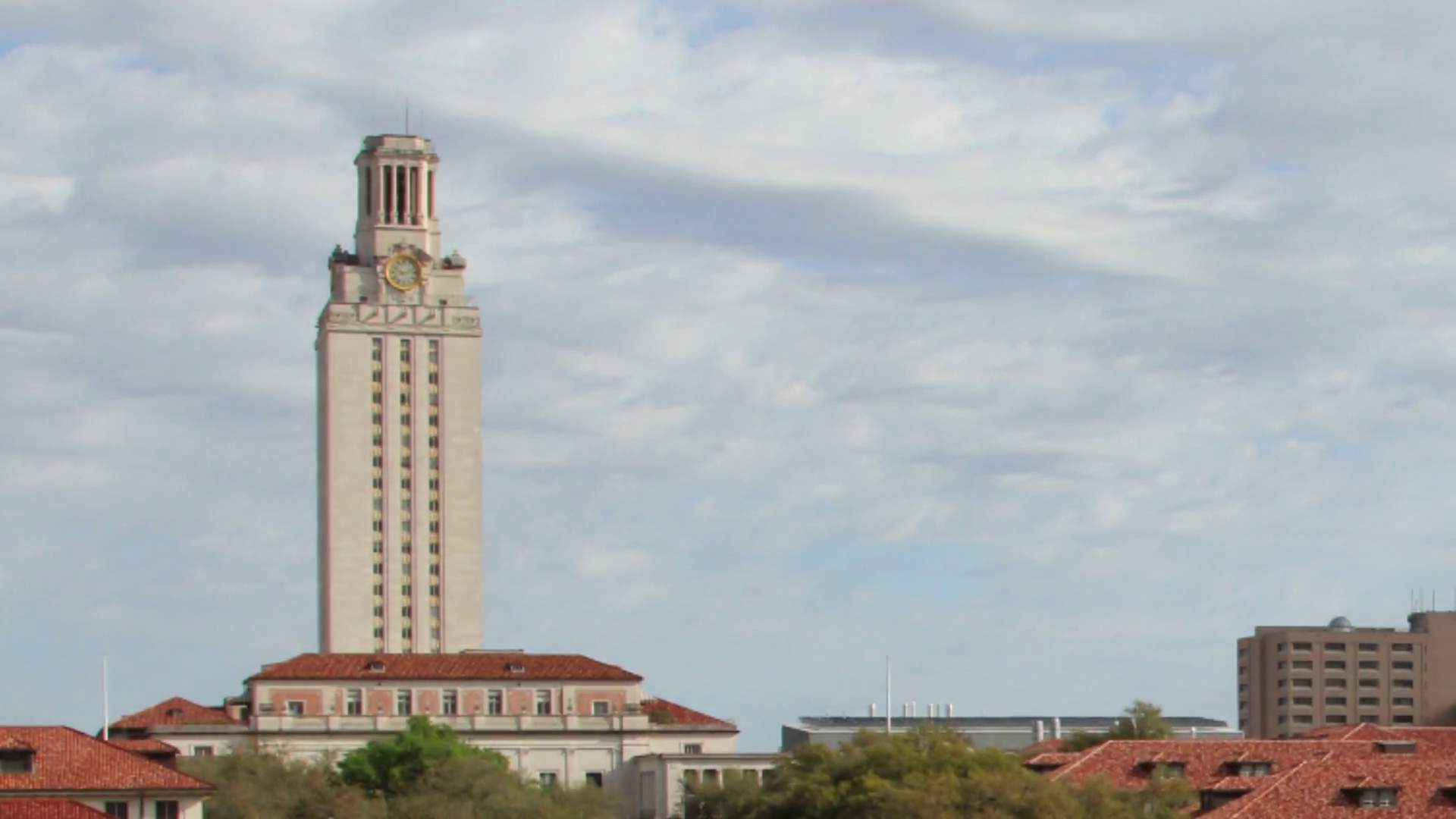 Pan University Of Texas Austin Timelapse Stock Footage SBV300155066