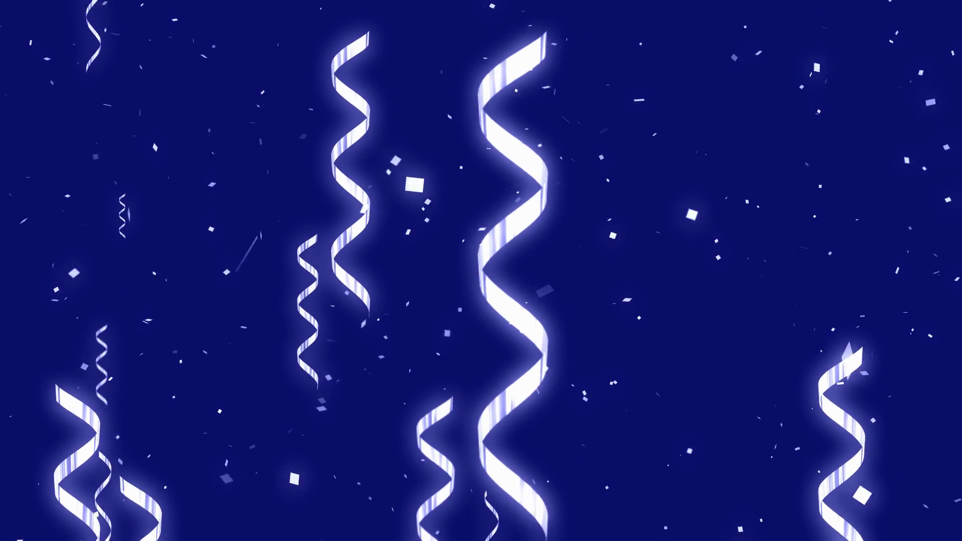 Party Streamers On Blue Stock Motion Graphics SBV300080016 Storyblocks