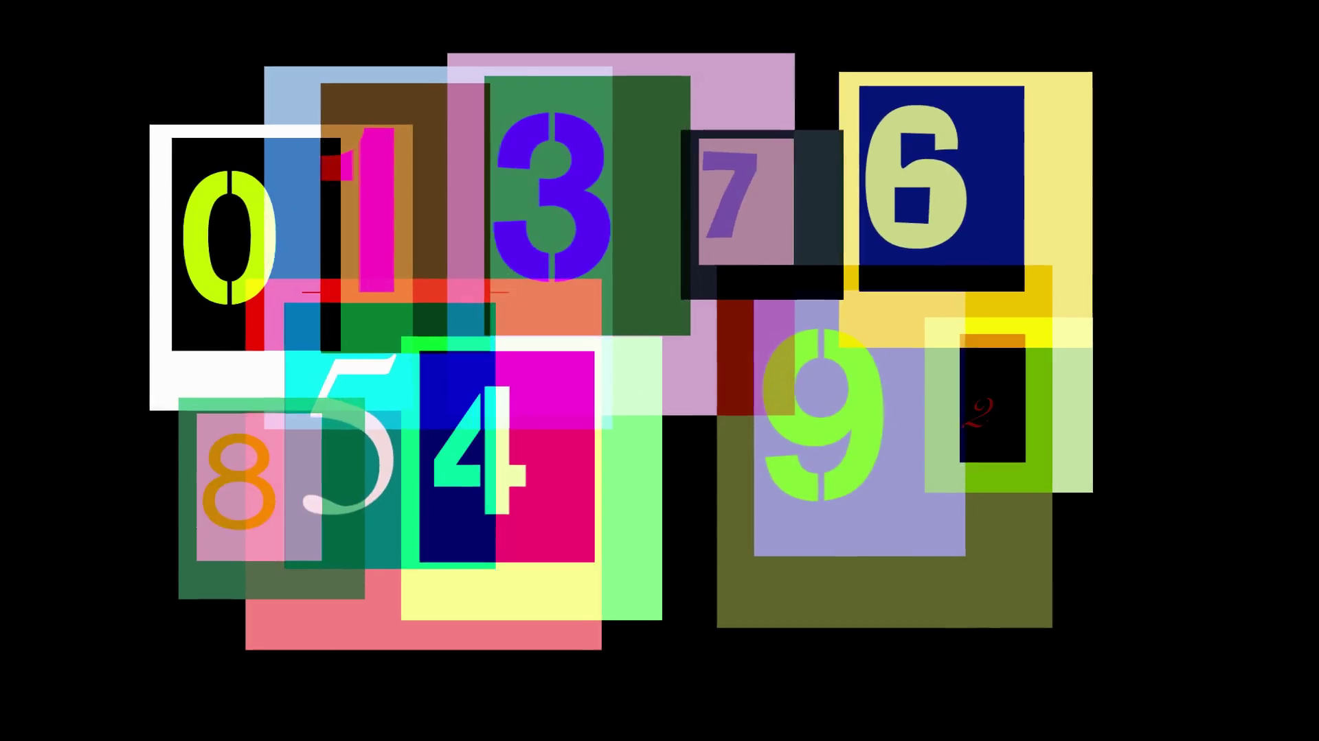Photoshop Numbers 3 Motion Background 00:15 SBV-300190006 - Storyblocks