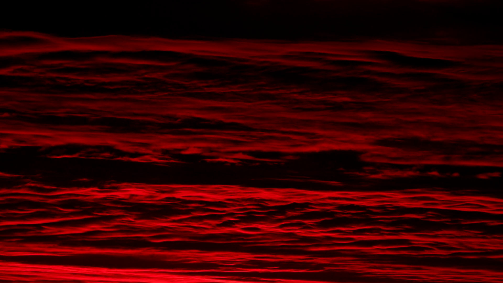 Red Cloud Dawn Clouds With Red Hue During Stock Footage SBV301810884