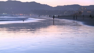 Santa Monica Tide Waves