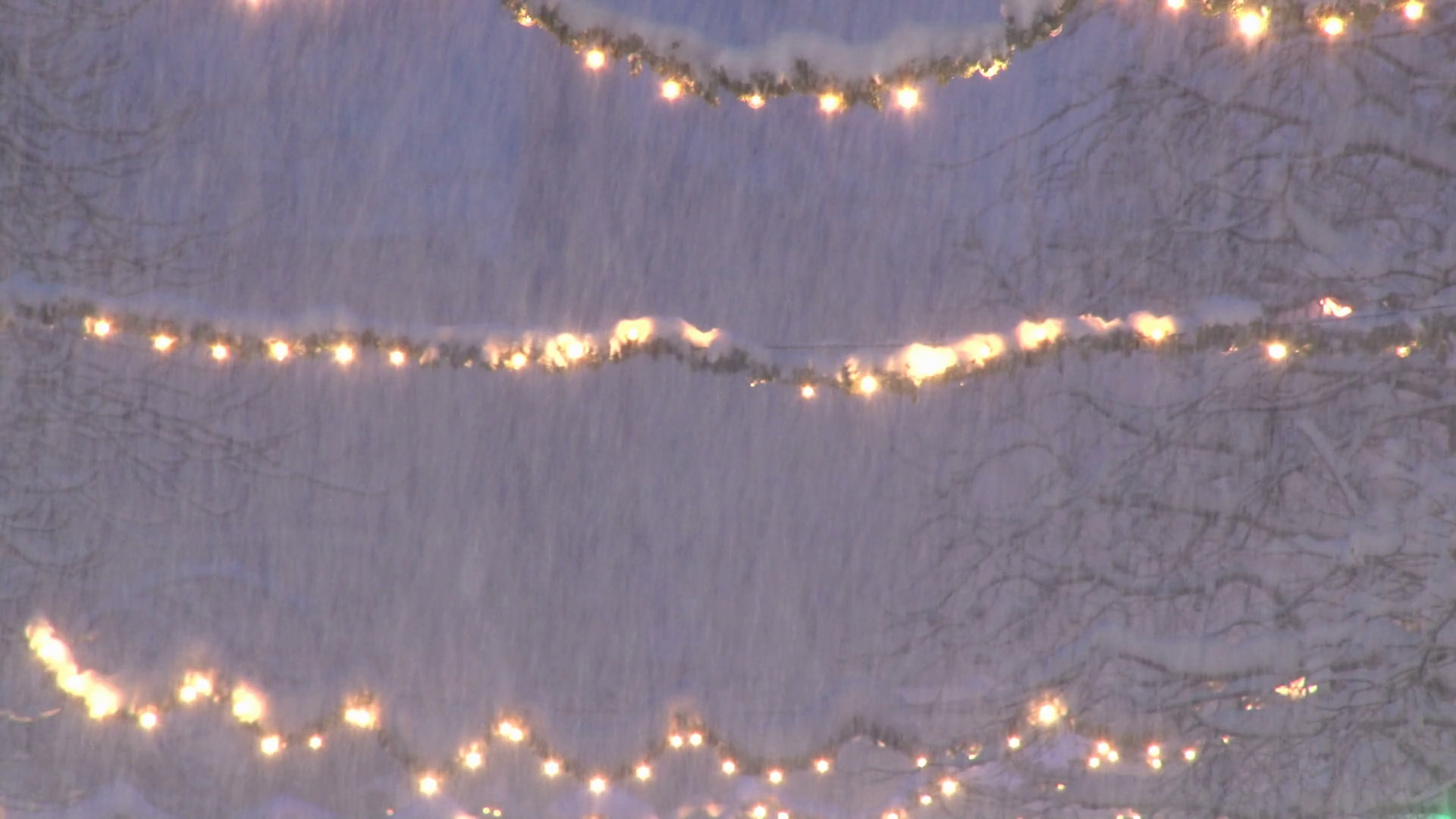 Snow String Lights Stock Footage SBV-300087091 - Storyblocks