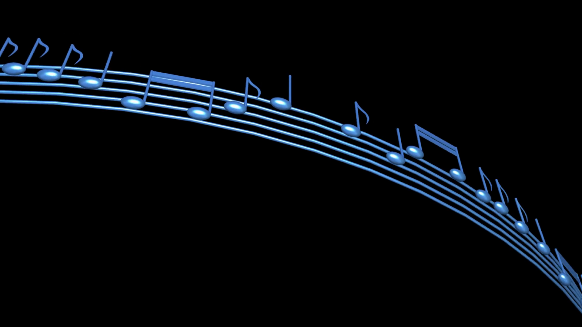 Spinning Blue Notation Stock Motion Graphics SBV-300018945 - Storyblocks