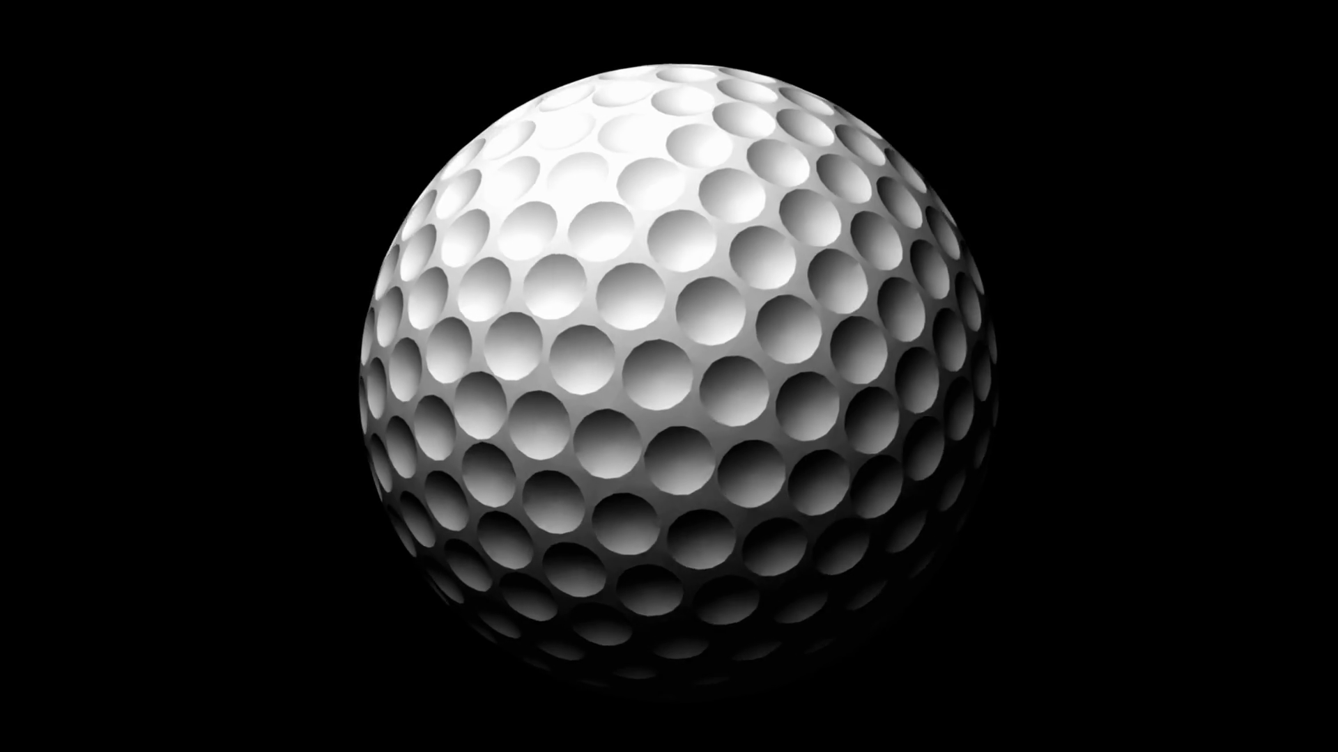 Spinning golf balls big Motion Background Storyblocks