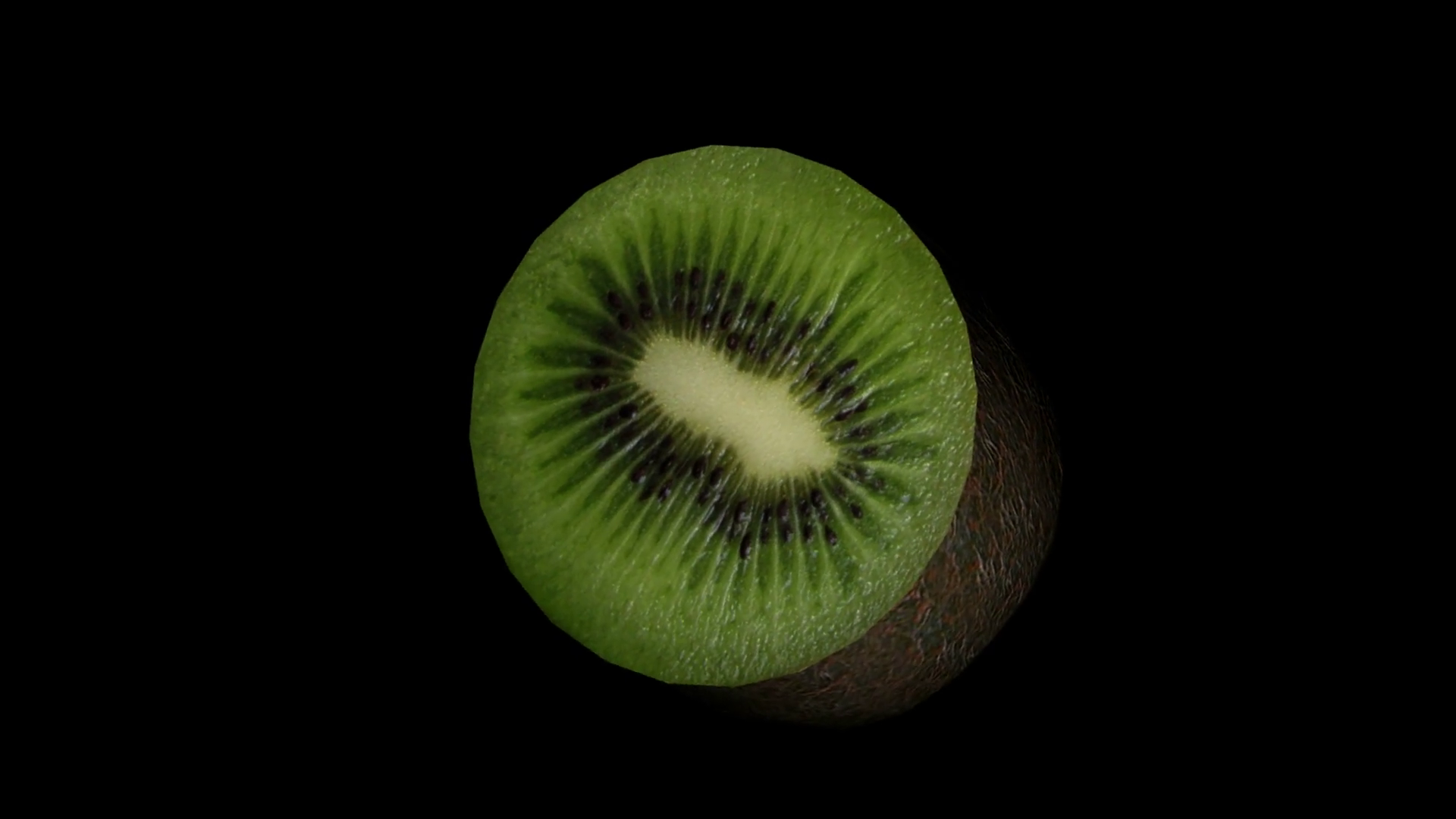 Spinning Split Kiwi Motion Background 0009 SBV300019454 Storyblocks