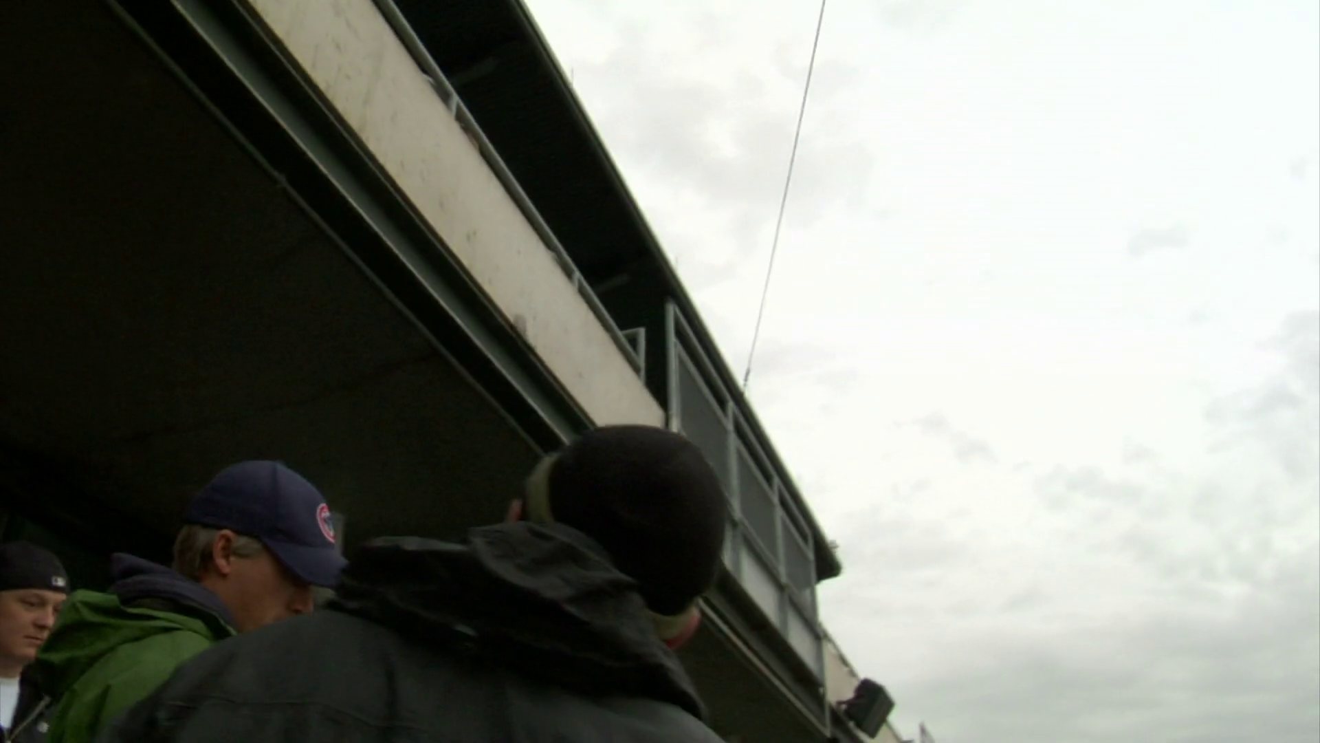 Stunt Man Falls Off Balcony On Stadium Film Stock Footage SBV300150854