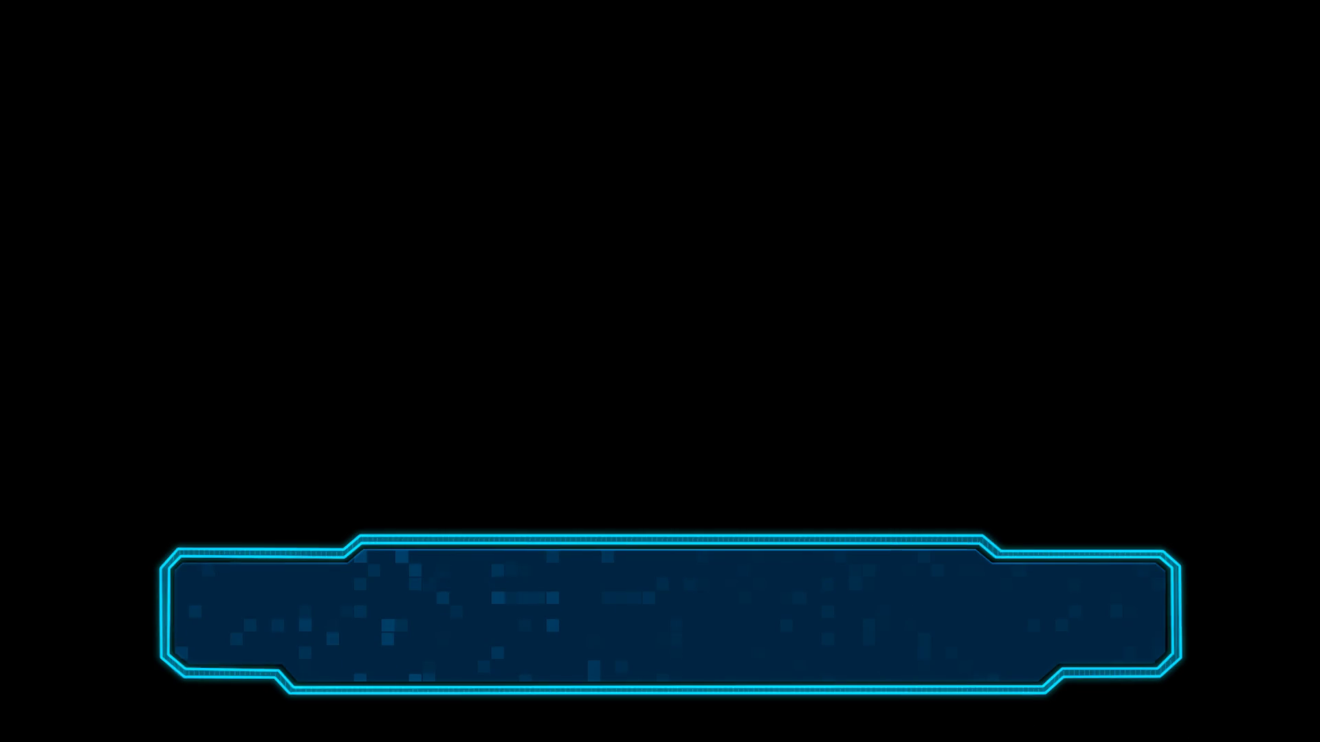 Tech Lower Third 10 - Blue Stock Footage SBV-300075340 - Storyblocks