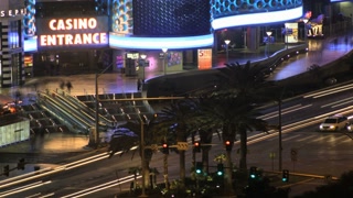 Time Lapse Night Rush Las Vegas